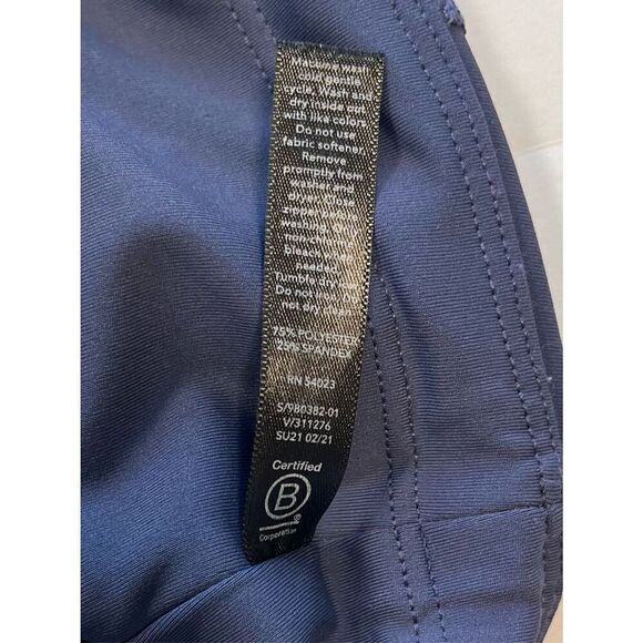 Athleta x Allyson Felix Womens Legend Shortie Bike Short Blue Size XS 980382-01 - Picture 5 of 16